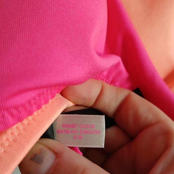 Victorias Secret PINK Sport Lightly Lined Wireless Sports Bra Size Small Pink - Picture 5 of 5